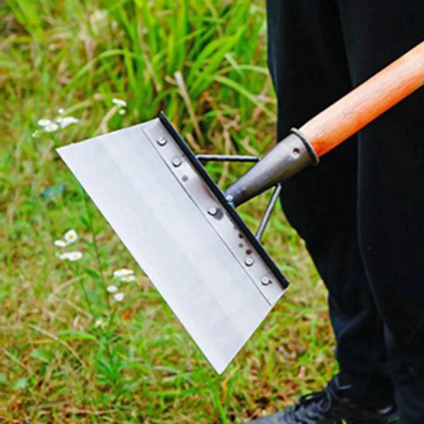 Multifunctional Deep Cleaning Flat Shovel – Heavy-Duty Garden Tool - SwipMall