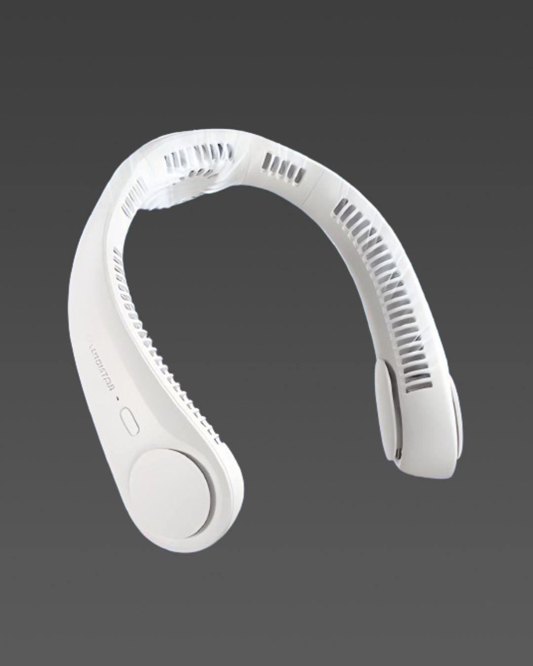 Portable Bladeless Neck Fan – Rechargeable, Hands-Free Cooling