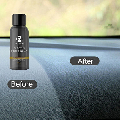 OUHOE Plastic Revitalizing Coating Agent (Pack of 2) – Restore & Protect Car Surfaces Instantly!