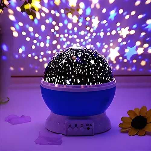 Star Master 360° Rotating Moon Lamp – Dreamy Night Light for Kids