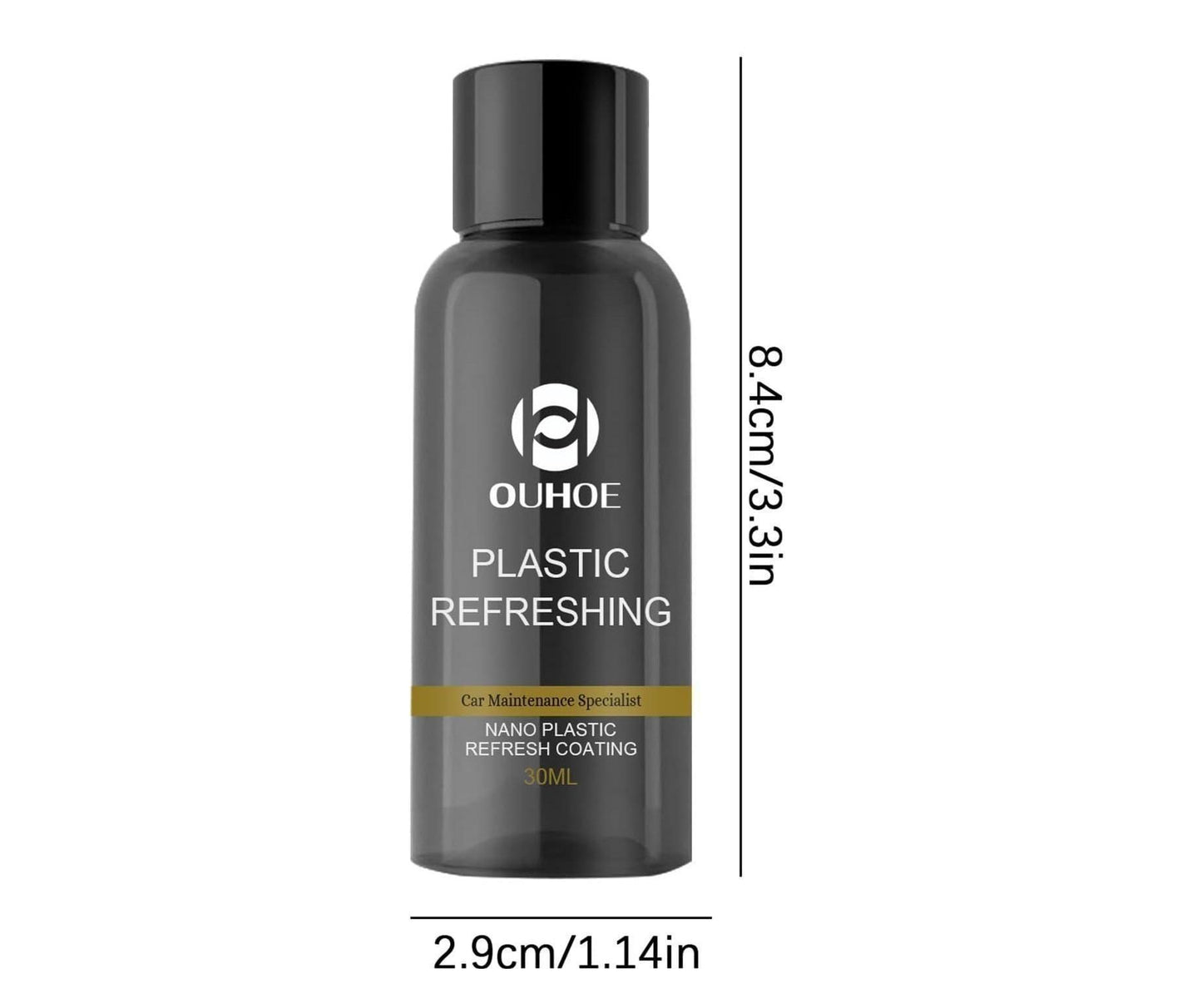 OUHOE Plastic Revitalizing Coating Agent (Pack of 2) – Restore & Protect Car Surfaces Instantly!