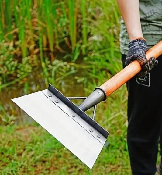 Multifunctional Deep Cleaning Flat Shovel – Heavy-Duty Garden Tool