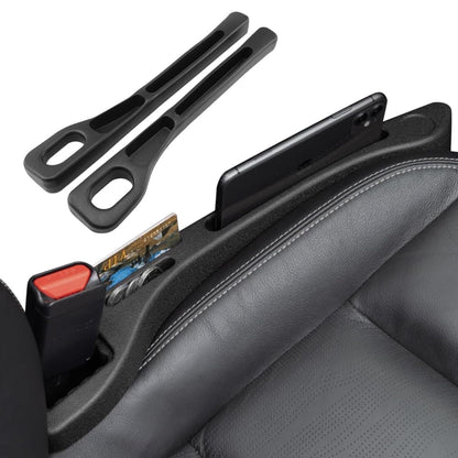 Car Seat Gap Filler & Organizer – EVA Storage Pocket for Cars | Black | Prevents Item Drops