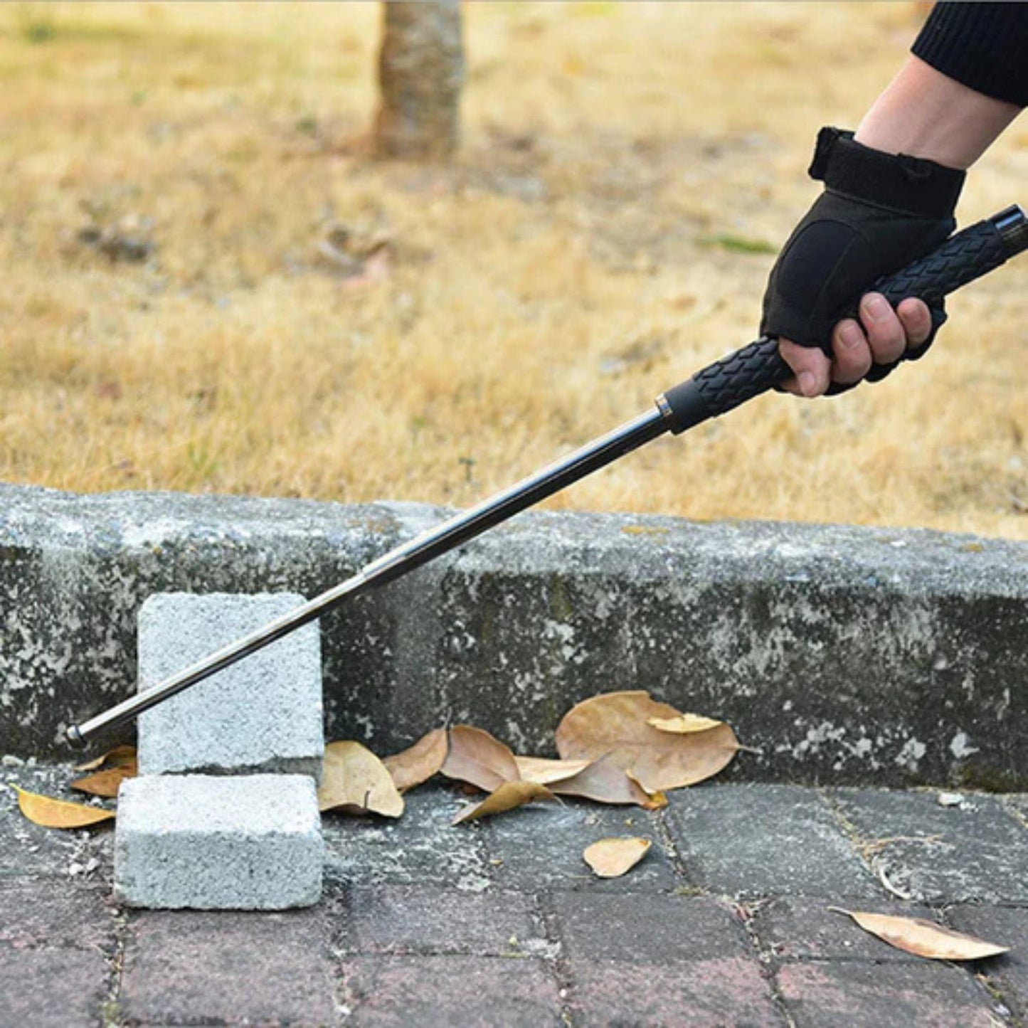 Self-Defense Stick | Extendable Telescopic Steel Baton | Retractable Hand Pointer