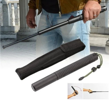 Self-Defense Stick | Extendable Telescopic Steel Baton | Retractable Hand Pointer