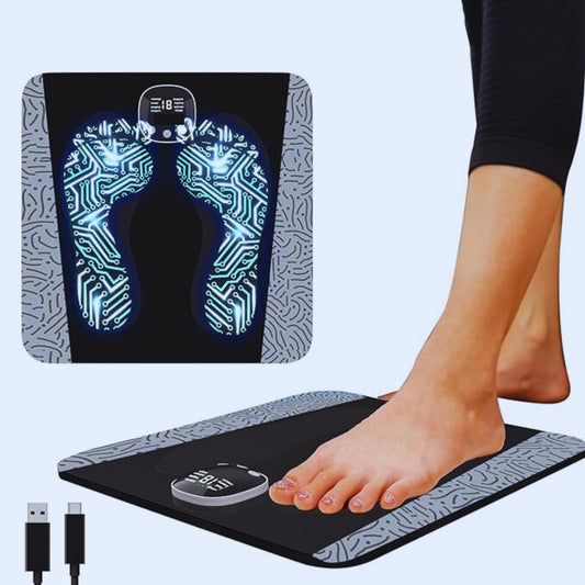 Vibrating Foot Massager Pad – Electric Relaxation & Pain Relief Device